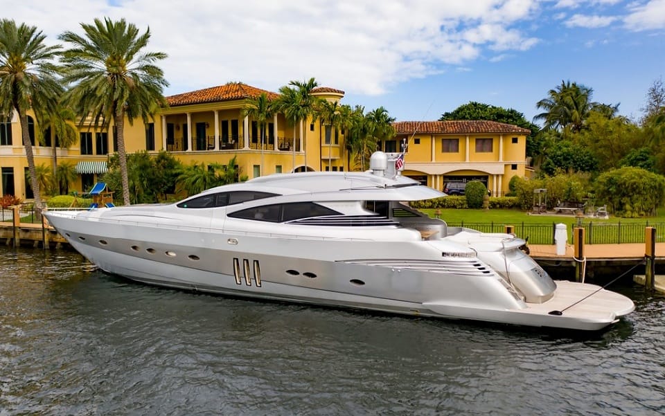Pershing Super Yacht Rental Miami