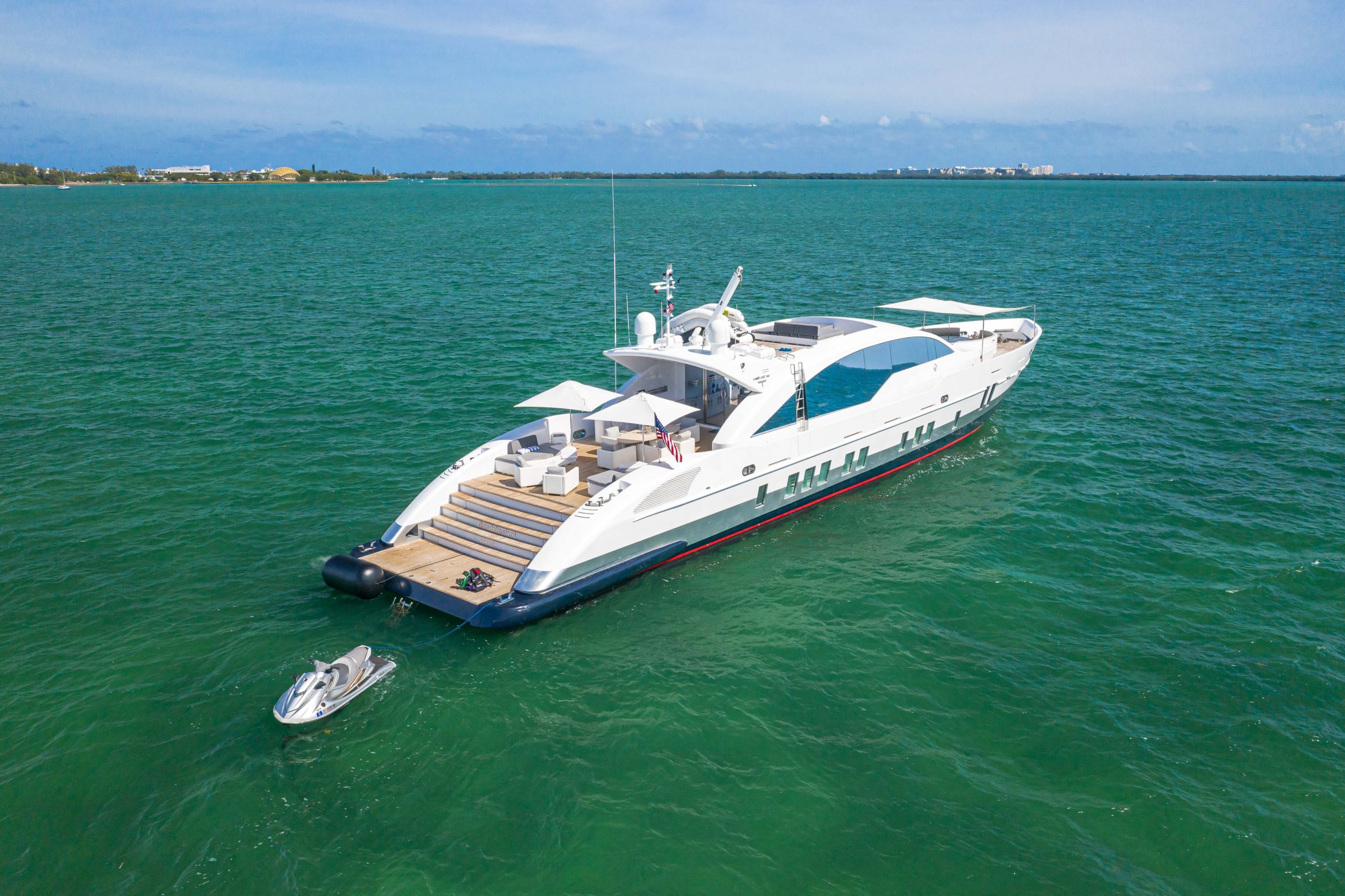 Technomar Super yacht Rental Miami